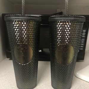 Black Starbucks tumbler